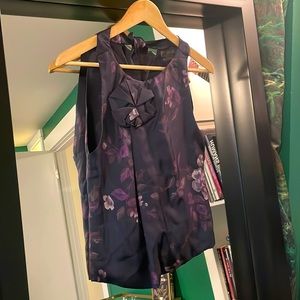 Beautiful tie-back Max Mara silk top